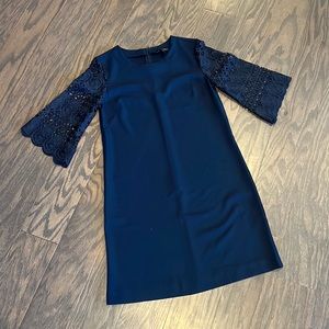 BR Navy Dress